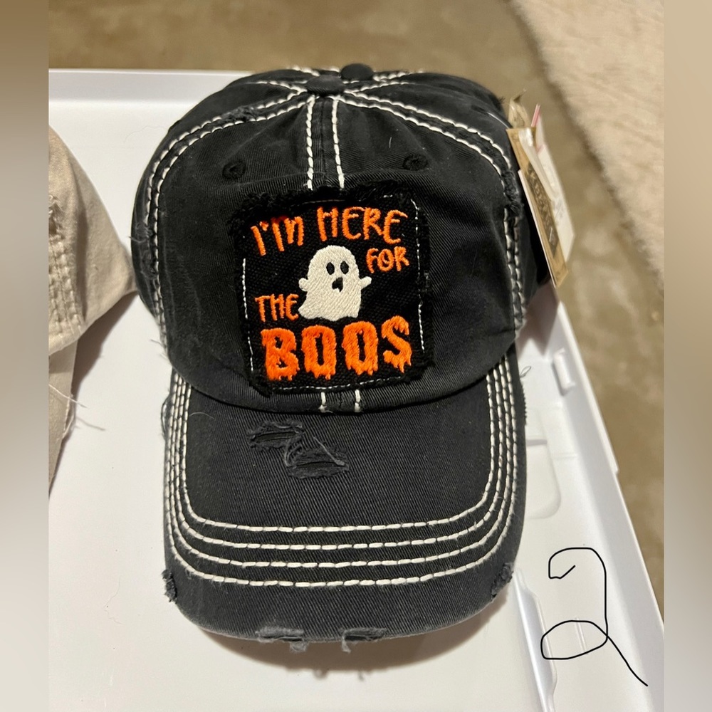 COPY - Halloween hat - I’m here for the Boos!